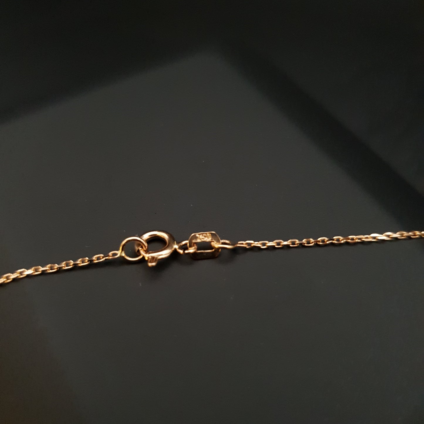 18K Real Gold Queen Crown Necklace, Black Diamond, Crown Pendant, Queen Crown, Best Gift For Her, Birthday Gift,