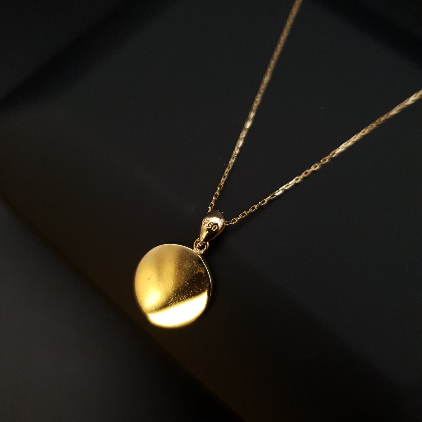 18K Real Gold The Flower of Life Necklace, The Secret of the Universe Pendant, Charm Necklace, Best Gift for her, Birthday