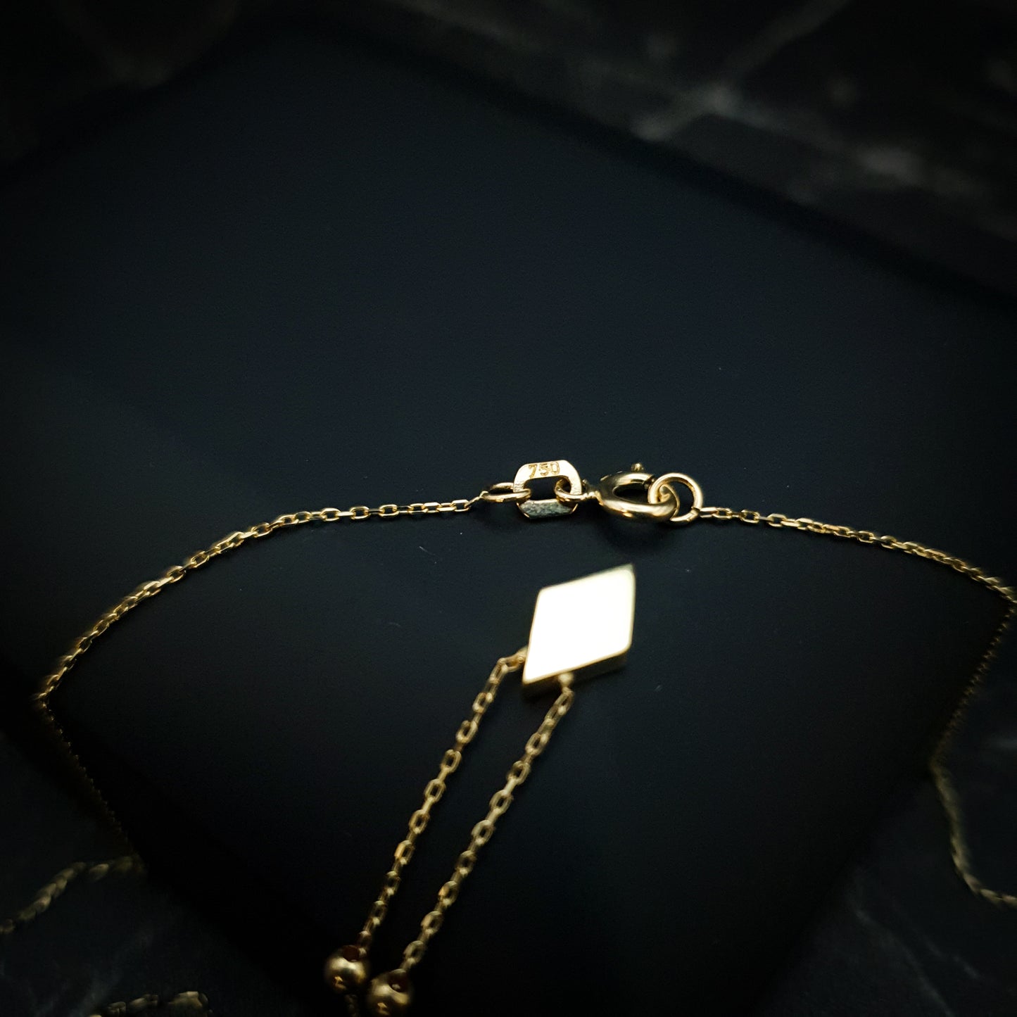 18K Real Gold Kite Necklace,Louise Necklace,Kite shape Pendant,Best Gift For her,Birthday Gift,High Quality Gold, Anniversary Gift,