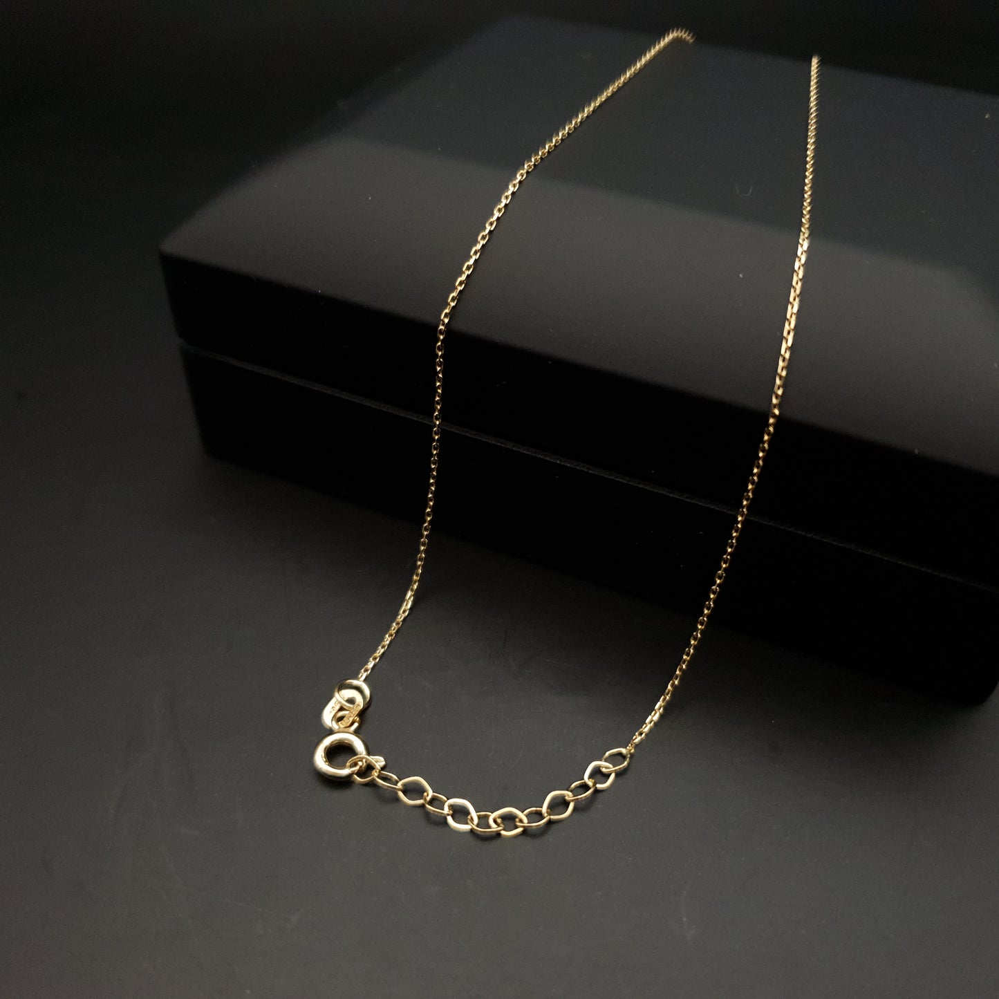 18k Real gold infinity symbol necklace, best gift fore her, birthday gift, new year gift,