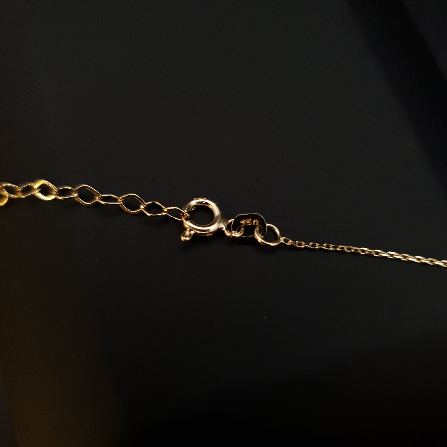 18K Real Gold Vermeil Diamond Necklace, Circle Vermeil Pendant, Best Gift for Her, Birthday Gift, Charm Necklace, Circle Shape necklace,