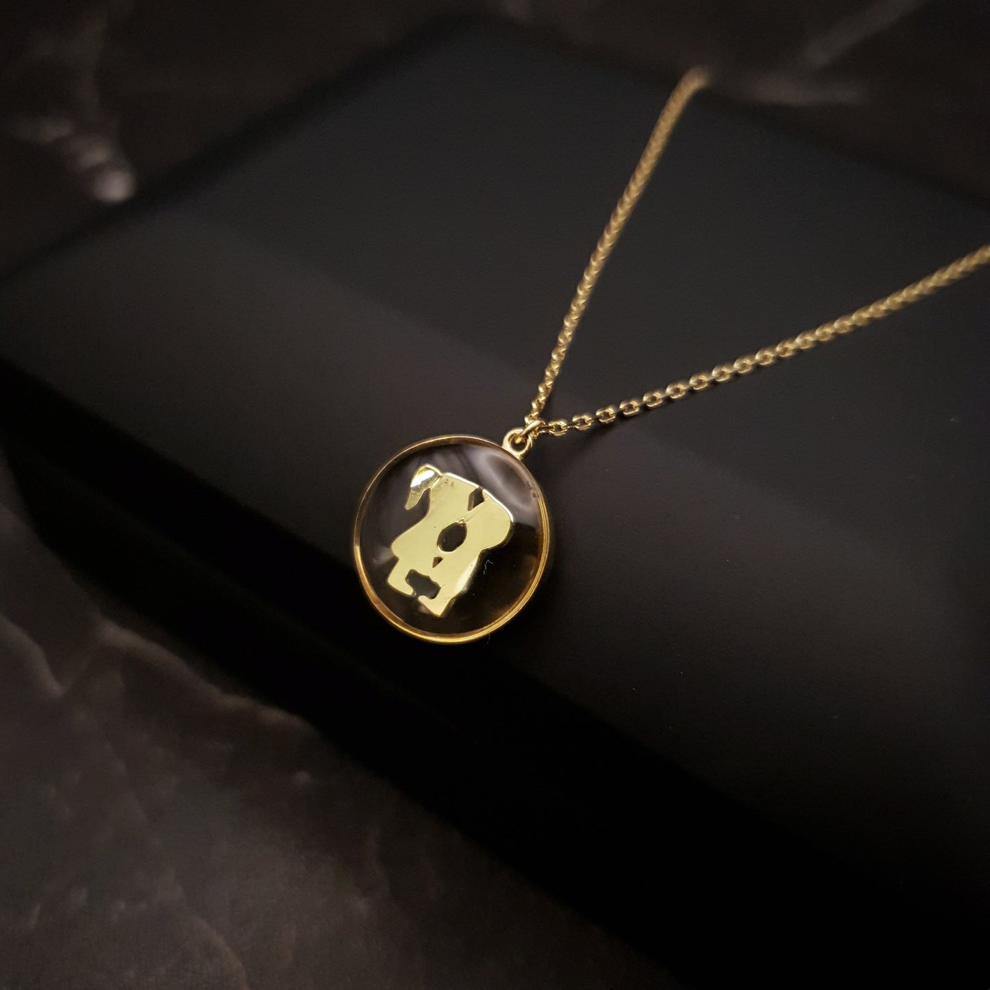 18K Real Gold Kiss Necklace, Love Story, Love Pendant, Best Gift, for her, Gold kiss, Gold Love, High Quality Gold, birthday Gift. Valentine