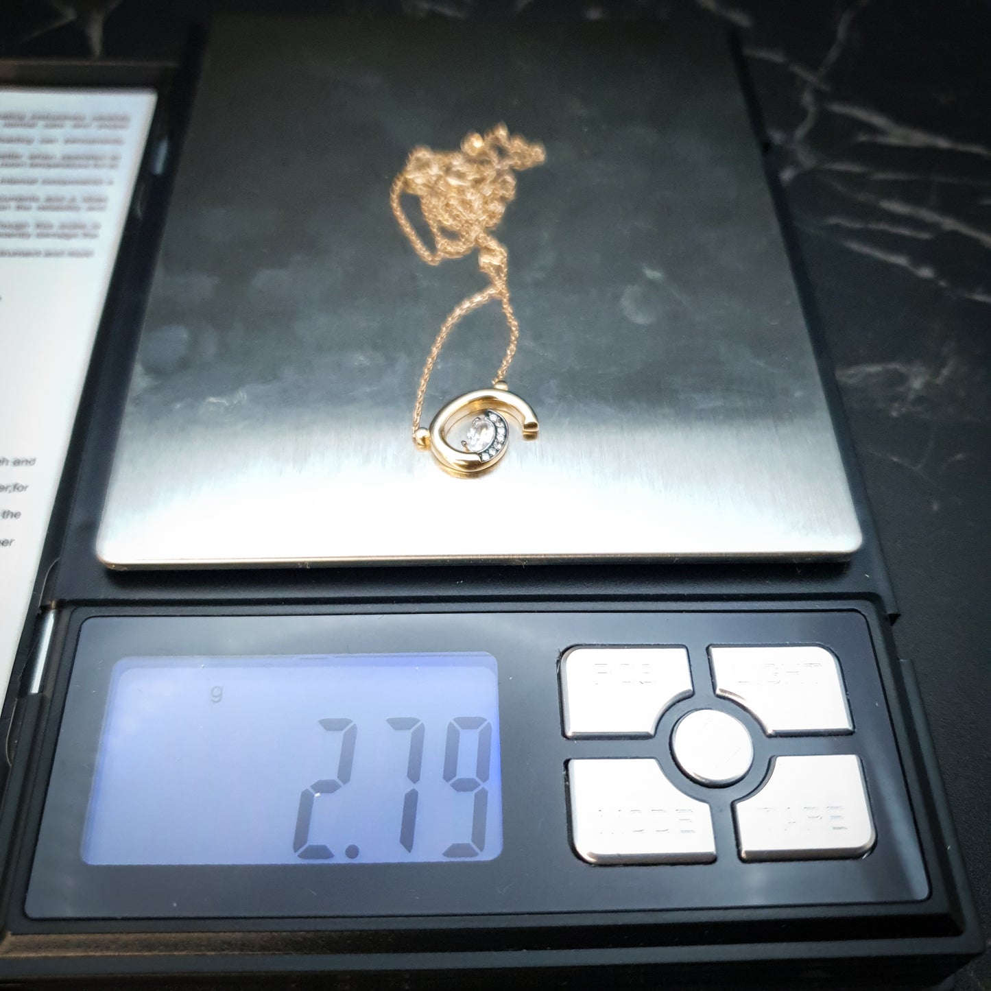 18K Real Gold Forged Whirlpool Necklace, Gold forged, High Quality Gold, Best Gift For Her, Birthday Gift, Valentine Gift, Anniversary Gift