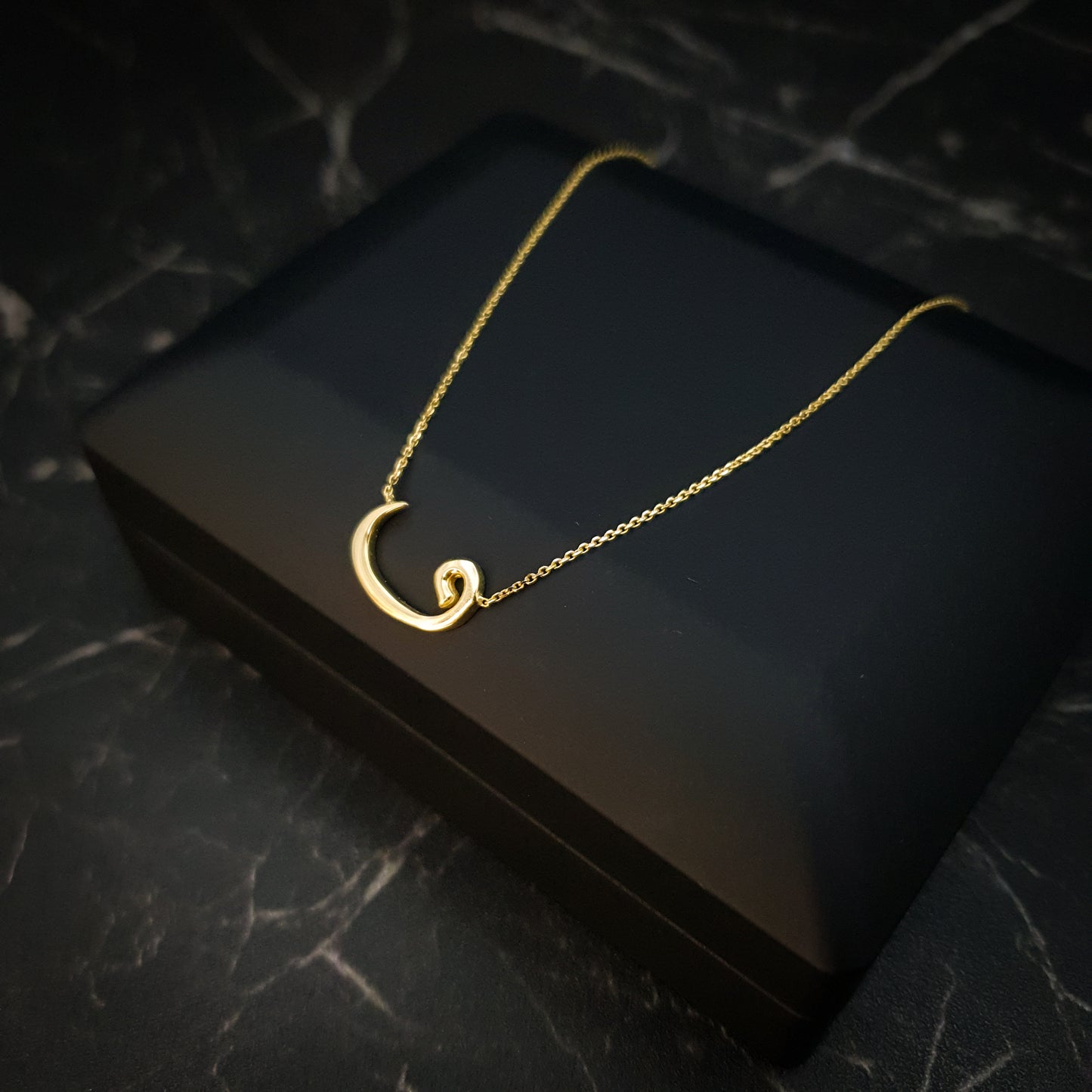 18K Real Gold Vav Letter Necklace, V Letter in Persian, Vav Letter Pendant, V letter in Persian & Arabic, Best gift for her, Birthday gift,